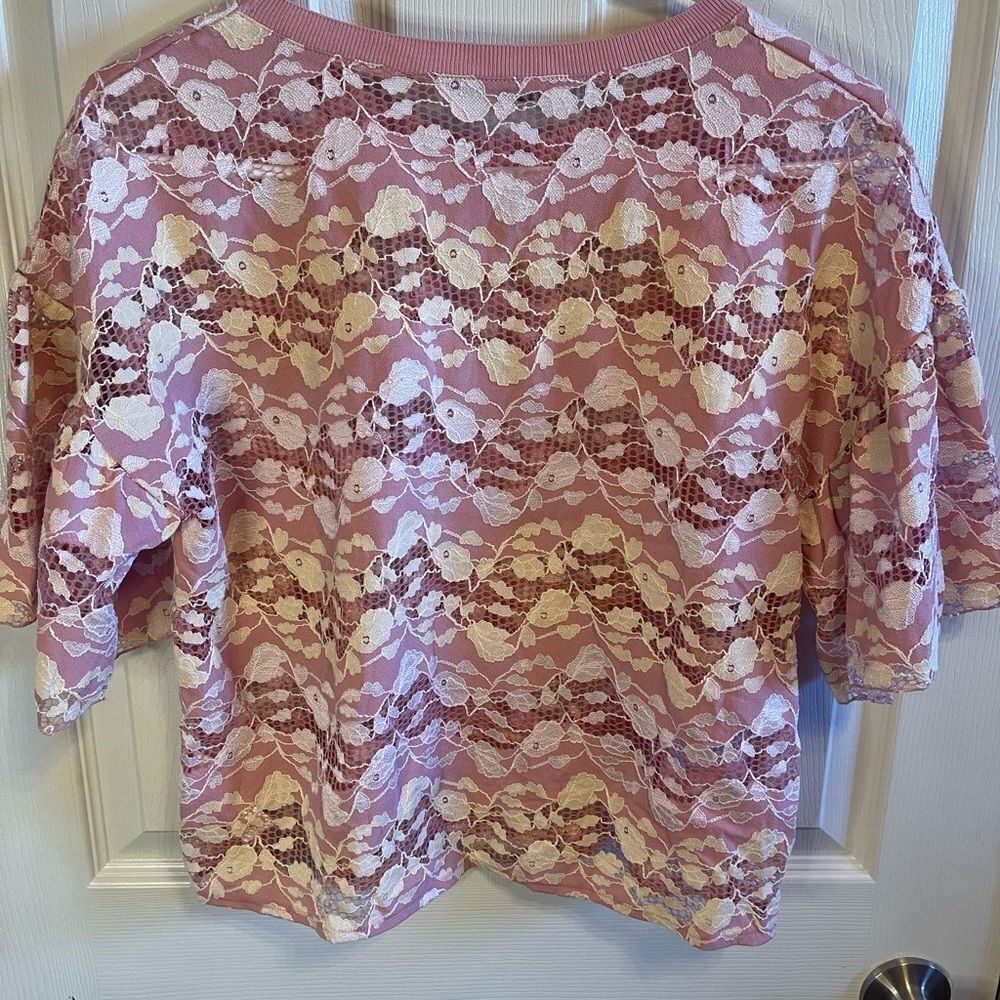 ZARA lace top sz M - Picture 2 of 7